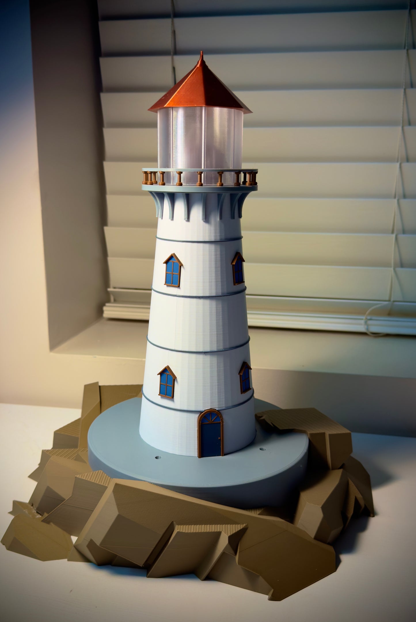 Motorized Model Lighthouse